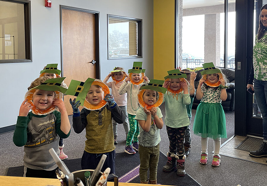 ECE students at Front Range Christian School show off their holiday spirit