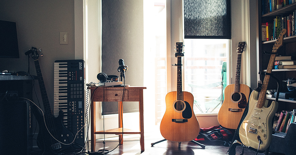 home-studio-wes-hicks-unsplash photo by Wes Hicks via unsplash